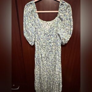 Floral Print Women's Dress